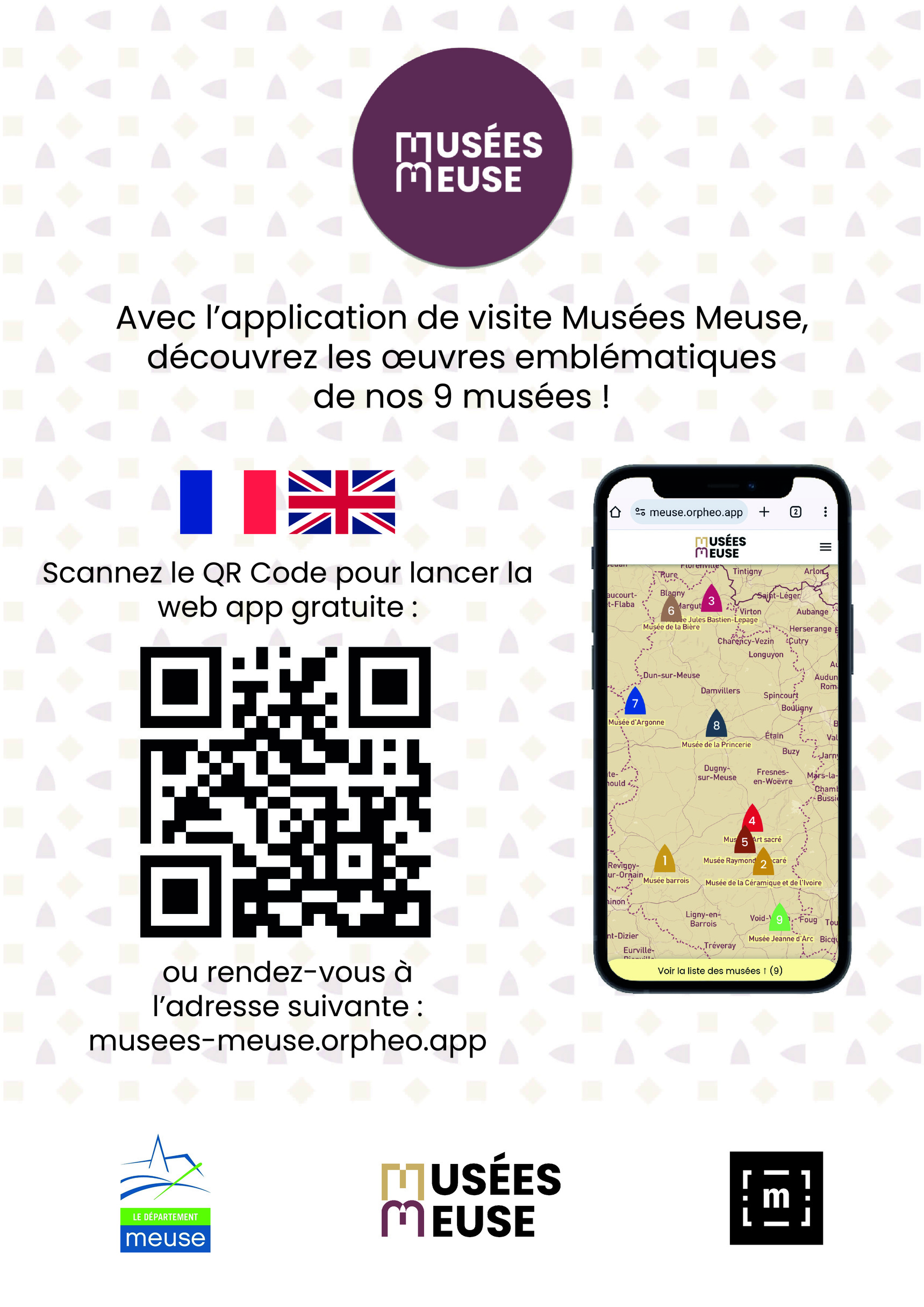 QR Code application de visite