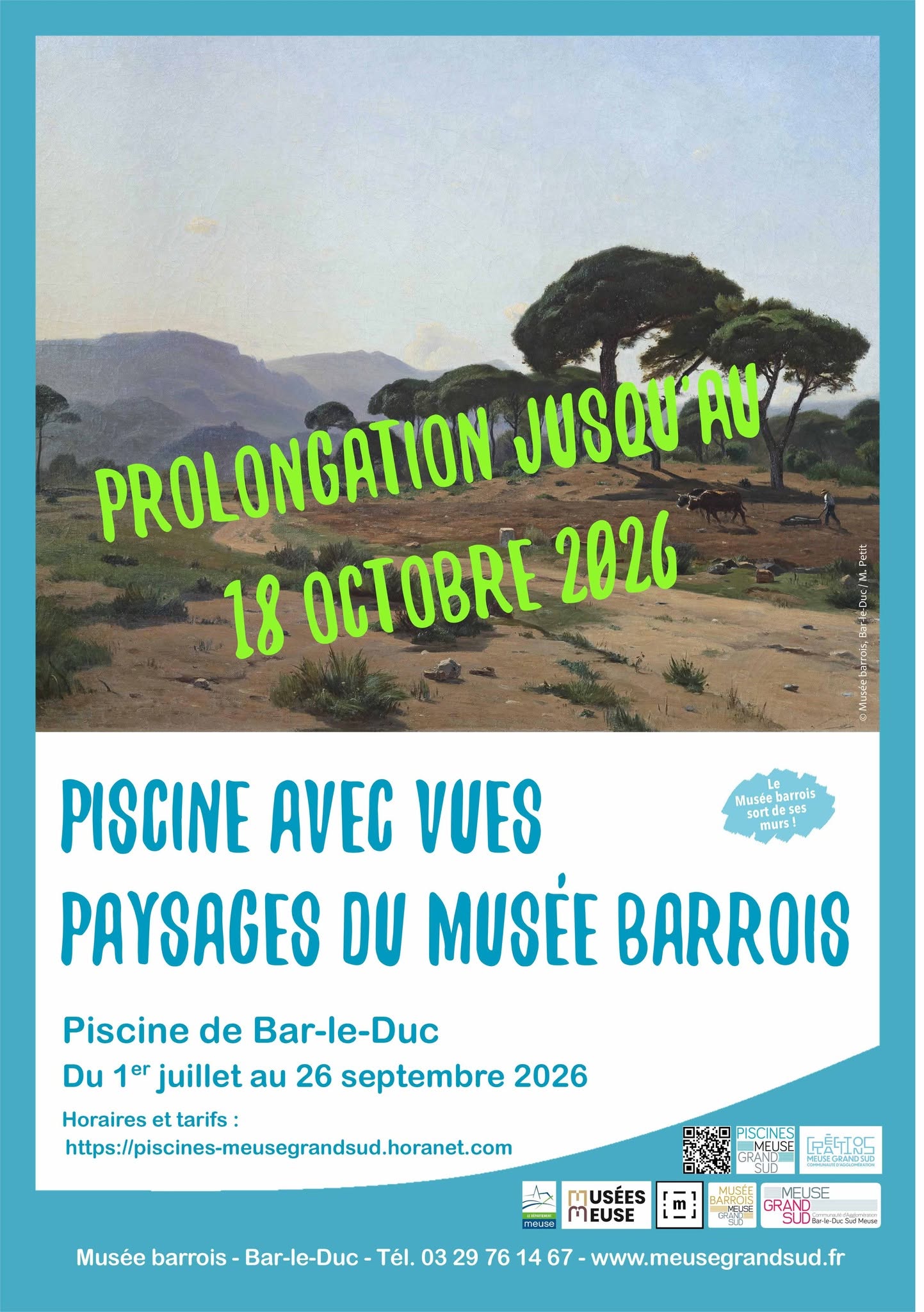 Expo piscine Bar prolongée